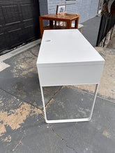 Load image into Gallery viewer, IKEA MICKE White Desk with Drawer Unit
