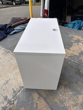 Load image into Gallery viewer, IKEA MICKE White Desk with Drawer Unit
