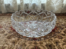 Load image into Gallery viewer, Gorham Fine Crystal Bowl – 8.5&quot; Round Cut Glass Serving or Display Bowl, Made in Germany

