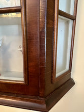 Load image into Gallery viewer, Royal Bryant Dutch Walnut Wall Hanging Display Cabinet
