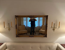 Load image into Gallery viewer, Pair of Solid Brass Wall Candle Holders – Georgian/Colonial Style
