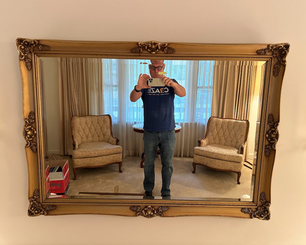 Carolina Gold Wall Mirror – 47.5