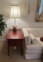 Load image into Gallery viewer, Pair of Genuine Mahogany Two-Drawer End Tables – Classic Traditional Design
