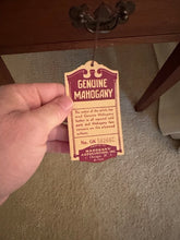 Load image into Gallery viewer, Pair of Genuine Mahogany Two-Drawer End Tables – Classic Traditional Design
