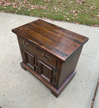 Load image into Gallery viewer, Bennington Pine Nightstand with Lower Cabinet – Solid Craftsmanship

