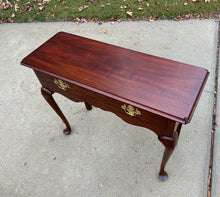 Load image into Gallery viewer, Henkel Harris Genuine Mahogany Console Table – Heirloom Quality (1993)
