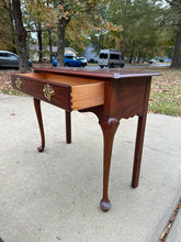 Load image into Gallery viewer, Henkel Harris Genuine Mahogany Console Table – Heirloom Quality (1993)
