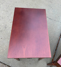 Load image into Gallery viewer, Pair of Genuine Mahogany Two-Drawer End Tables – Classic Traditional Design
