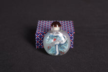 Load image into Gallery viewer, Hand-Painted Chinese Inside-Painted Snuff Bottle with Box – Great Wall &amp; Panda Designs – Free Shipping
