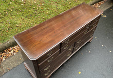 Load image into Gallery viewer, Ethan Allen Georgian Court Dresser with Dual Mirrors – 66” Wide
