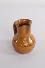 Load image into Gallery viewer, Handmade Spanish Pottery Pitcher – “Las Cuevas de Luis Candelas” Souvenir, 4&quot; Tall
