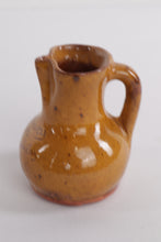 Load image into Gallery viewer, Handmade Spanish Pottery Pitcher – “Las Cuevas de Luis Candelas” Souvenir, 4&quot; Tall
