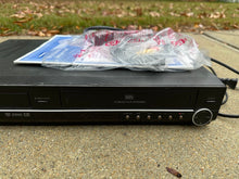 Load image into Gallery viewer, Samsung DVD-VR330 DVD Recorder &amp; VCR Combo – Cables &amp; Manual – Tested
