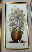 Load image into Gallery viewer, Original Oil Painting on Canvas – Floral Still Life with Daisies in Ornate Gilt Frame, 12&quot; x 18&quot;
