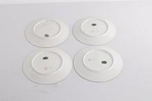 Load image into Gallery viewer, Set of 4 Vintage Richard Ginori Hand-Painted Floral Plates – Italy, 8.5&quot; Porcelain with Gilt Trim
