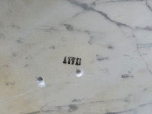 Load image into Gallery viewer, Victorian-Style Marble Top Parlor / Tea / Entry Table – 27.5” Tall
