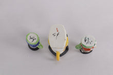 Load image into Gallery viewer, Set of 3 Vintage Miniature Toby Jugs – Hand-Painted Ceramic Pitchers, Made in Japan
