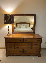 Load image into Gallery viewer, United Furniture 7-Drawer Dresser in Warm Oak Finish
