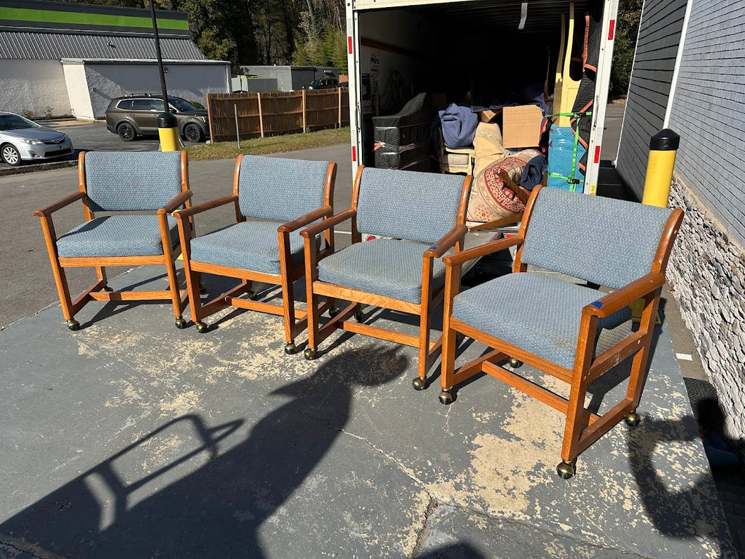 Oak Dining Set with 42