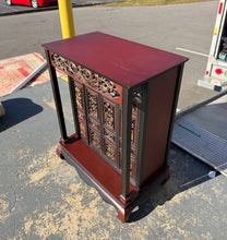 Load image into Gallery viewer, Carved Asian-Style Decorative Cabinet
