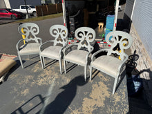 Load image into Gallery viewer, Somerset Bay Two-Tone Painted Scrollback Armchairs (Set of 4)
