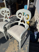 Load image into Gallery viewer, Somerset Bay Two-Tone Painted Scrollback Armchairs (Set of 4)
