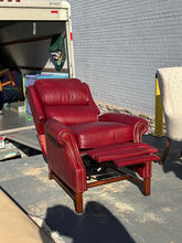 Load image into Gallery viewer, Bradington-Young Red Leather Recliner

