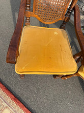 Load image into Gallery viewer, Thomasville Segovia Dining Set – Table w/ 2 Leaves + 8 Cane-Back Chairs (Spanish Mediterranean Style)
