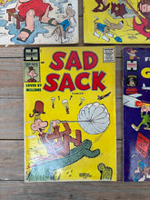 Load image into Gallery viewer, Lot of 5 Vintage Harvey Comics — Sad Sack &amp; Funny Friends (1950s–1960s) | Classic George Baker Art
