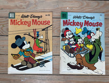 Load image into Gallery viewer, 1953 Dell “Walt Disney’s Mickey Mouse” Comic Books – Feb–March Issues – Set of 2
