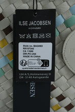 Load image into Gallery viewer, Ilse Jacobsen BAG06D Woven Tote Bag Sand Multicolor Braided Vegan Leather NWT
