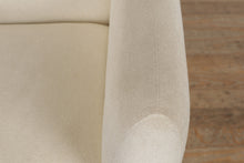 Load image into Gallery viewer, Imogen Ivory Upholstered Office Chair with Casters - Crate &amp; Barrel
