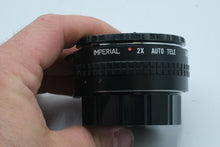 Load image into Gallery viewer, Imperial 2X Auto Tele Converter NF Japan Nikon F Mount With Case
