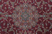 Load image into Gallery viewer, Imperial Heirloom Wine &amp; Navy Traditional Area Rug – 5'5" x 7'7"
