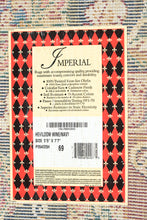 Load image into Gallery viewer, Imperial Heirloom Wine &amp; Navy Traditional Area Rug – 5'5" x 7'7"
