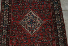 Load image into Gallery viewer, Vintage Persian Iranian Hand Knotted Wool Rug Red 49 x 119 Inches
