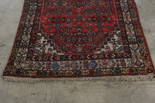 Load image into Gallery viewer, Vintage Persian Iranian Hand Knotted Wool Rug Red 49 x 119 Inches
