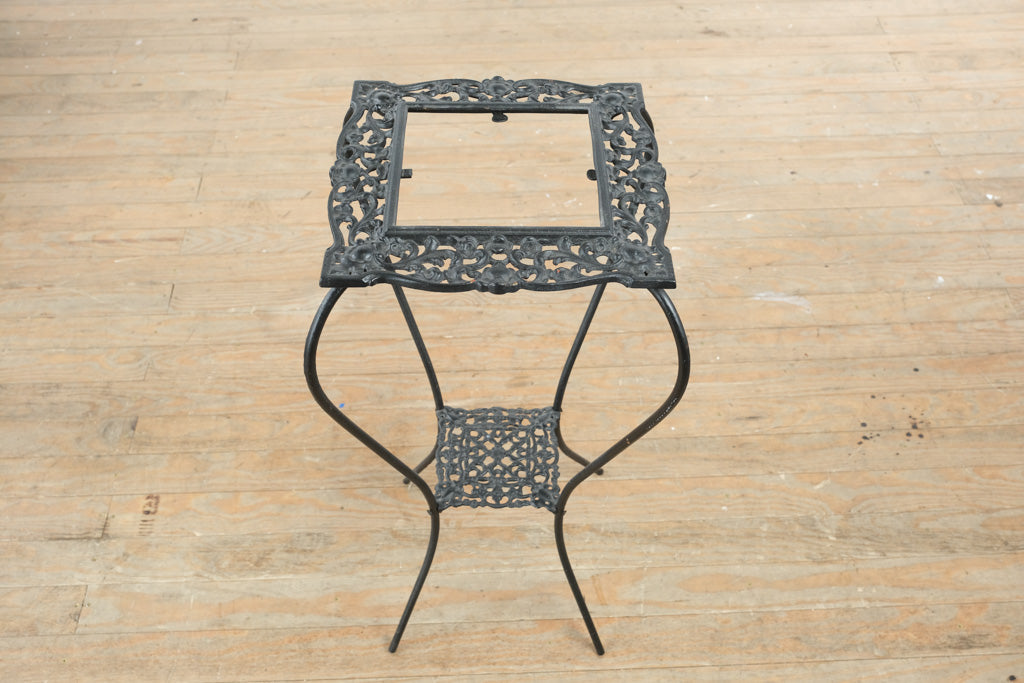 Ornate Cast Iron Plant Stand