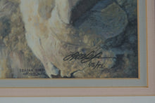 Load image into Gallery viewer, Vintage Ed Wysocki Isaiah 26 3 Waterfall Limited Edition Print 45 of 175 Framed
