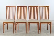 Load image into Gallery viewer, Set of 4 Italian Workbench Cherry Wood Modern Dining Chairs
