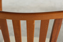 Load image into Gallery viewer, Set of 4 Italian Workbench Cherry Wood Modern Dining Chairs
