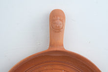 Load image into Gallery viewer, Vintage Bentson West Terracotta Skillet 10 Inch Italy Sun Face Original Box
