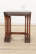 Load image into Gallery viewer, Italian Nesting Tables with Burled Tops
