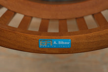 Load image into Gallery viewer, A. Sibau Italian Slat Back Dining Chairs Set of 4 Wood Frame Upholstered Seat
