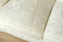 Load image into Gallery viewer, Traditional Damask Upholstered Sleeper Sofa with Rolled Arms
