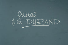 Load image into Gallery viewer, Cristal JG Durand France Lead Crystal Decanter 075L Cut Glass With Stopper Box
