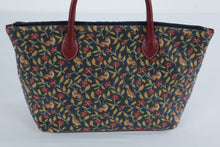 Load image into Gallery viewer, JPansu Paris Rabbit Floral Tapestry Tote Bag French Gobelin Top Zip - Online Only
