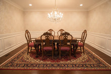 Load image into Gallery viewer, Antique Renaissance Revival Dining Set Circa 1910–1925 with 6 Chairs and Leaves

