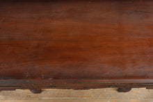 Load image into Gallery viewer, Jacobean Style Carved Wood Buffet Server Cabinet with Drawers and Side Storage
