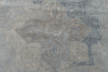 Load image into Gallery viewer, Jaipur Living Citrine Handmade Wool Viscose Area Rug Gray Ivory Blue 9x12
